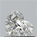 Diamante Natural 0.42 quilates, Corazón , Color H, claridad VS2 y certificado GIA