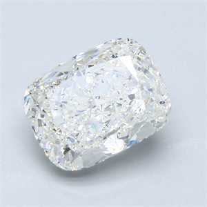 Picture of Natural Diamond 3.50 Carats, Cushion with  Cut, H Color, SI2 Clarity and Certified by GIA