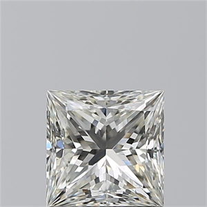 Foto Diamante Natural 1.09 quilates, Princesa , Color J, claridad VVS2 y certificado GIA de