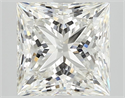 Natural Diamond 3.01 Carats, Princess with  Cut, I Color, SI1 Clarity and Certified by GIA
