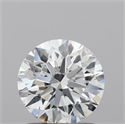 Lab Grown Diamond 1.24 Carats, Round with Ideal Cut, E Color, VVS1 Clarity and Certified by IGI