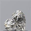 Natural Diamond 0.36 Carats, Heart with  Cut, H Color, VVS2 Clarity and Certified by GIA
