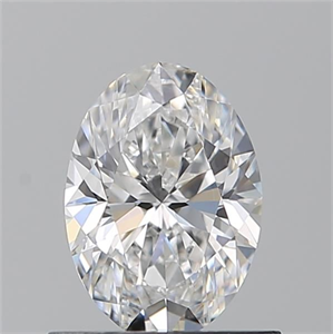 Foto Diamante Natural 0.72 quilates, Ovalado , Color D, claridad VS1 y certificado GIA de
