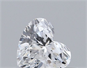 Natural Diamond 0.35 Carats, Heart with  Cut, E Color, VS1 Clarity and Certified by GIA