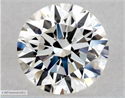 Diamante Natural 0.56 quilates, Redondo , Color H, claridad VVS2 y certificado GIA