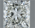 Natural Diamond 1.01 Carats, Princess with  Cut, H Color, VVS2 Clarity and Certified by IGI
