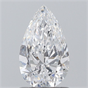 Diamante Natural 1.00 quilates, De pera , Color D, claridad VS1 y certificado GIA