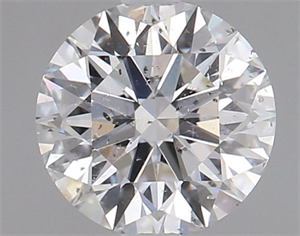 Foto Diamante Natural 0.60 quilates, Redondo , Color F, claridad SI2 y certificado GIA de