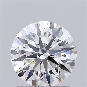 Picture of Lab Grown Diamond 1.04 Carats, Round with Ideal Cut, D Color, VVS2 Clarity and Certified by IGI