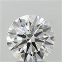 Lab Grown Diamond 3.02 Carats, Round with Ideal Cut, F Color, VS1 Clarity and Certified by IGI