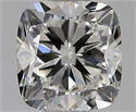 Natural Diamond 1.30 Carats, Cushion with  Cut, H Color, VVS2 Clarity and Certified by GIA