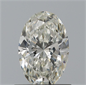 Diamante Natural 0.71 quilates, Ovalado , Color G, claridad VVS1 y certificado IGI