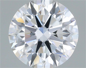 Picture of Lab Grown Diamond 1.07 Carats, Round with Excellent Cut, E Color, VS1 Clarity and Certified by IGI