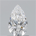 Diamante Natural 0.78 quilates, De pera , Color D, claridad VS1 y certificado GIA