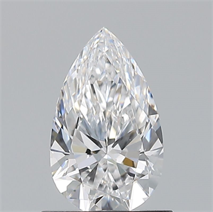 Foto Diamante Natural 0.78 quilates, De pera , Color D, claridad VS1 y certificado GIA de