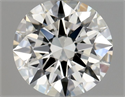 Diamante Natural 0.50 quilates, Redondo , Color H, claridad SI1 y certificado GIA