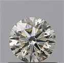 Natural Diamond 0.48 Carats, Round with Very Good Cut, K Color, VS2 Clarity and Certified by IGI