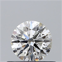 Diamante Natural 0.45 quilates, Redondo , Color H, claridad VS1 y certificado GIA