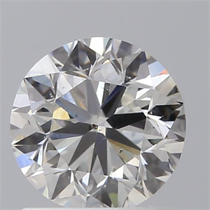 Foto Diamante Natural 0.90 quilates, Redondo , Color H, claridad SI1 y certificado GIA de