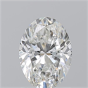 Natural Diamond 1.20 Carats, Oval with  Cut, G Color, VS1 Clarity and Certified by GIA