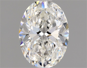 Picture of Natural Diamond 1.01 Carats, Oval with  Cut, G Color, VVS2 Clarity and Certified by GIA