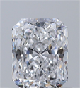 Diamante Natural 0.67 quilates, Radiante , Color D, claridad VVS1 y certificado GIA