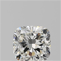 Natural Diamond 0.70 Carats, Cushion with  Cut, I Color, VVS1 Clarity and Certified by GIA