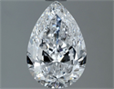 Diamante Natural 1.41 quilates, De pera , Color D, claridad SI2 y certificado GIA