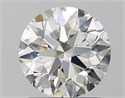 Diamante Natural 1.60 quilates, Redondo , Color J, claridad VVS2 y certificado GIA