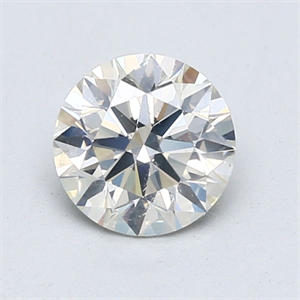 Picture of Natural Diamond 1.26 Carats, Round with Excellent Cut, J Color, I1 Clarity and Certified by GIA
