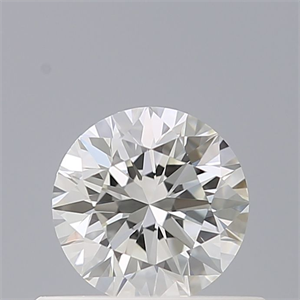 Picture of Natural Diamond 0.41 Carats, Round with Excellent Cut, F Color, IF Clarity and Certified by IGI