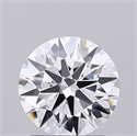 Lab Grown Diamond 1.56 Carats, Round with Ideal Cut, D Color, VS1 Clarity and Certified by IGI