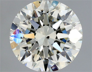 Foto Diamante Natural 1.00 quilates, Redondo , Color M, claridad SI1 y certificado GIA de