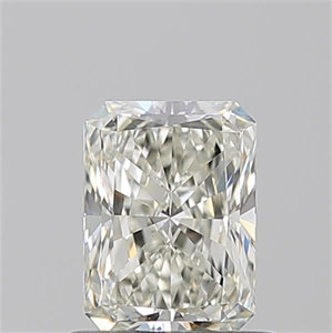 Picture of Natural Diamond 0.91 Carats, Radiant with  Cut, J Color, VS2 Clarity and Certified by GIA