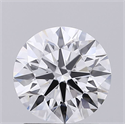 Lab Grown Diamond 1.47 Carats, Round with Ideal Cut, D Color, VS1 Clarity and Certified by IGI