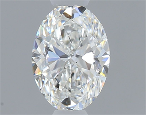 Picture of Natural Diamond 0.44 Carats, Oval with  Cut, F Color, VVS1 Clarity and Certified by GIA