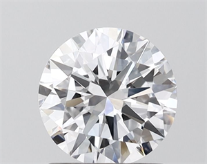 Picture of Lab Grown Diamond 1.25 Carats, Round with Very Good Cut, D Color, VVS1 Clarity and Certified by IGI