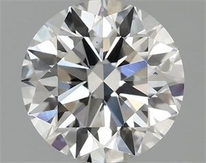 Picture of Lab Grown Diamond 0.97 Carats, Round with Ideal Cut, E Color, VVS2 Clarity and Certified by IGI