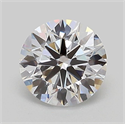 Lab Grown Diamond 1.04 Carats, Round with Ideal Cut, D Color, VVS1 Clarity and Certified by IGI