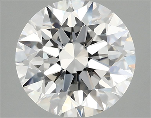 Picture of Lab Grown Diamond 2.08 Carats, Round with Excellent Cut, D Color, VVS2 Clarity and Certified by IGI
