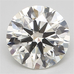 Picture of Natural Diamond 0.80 Carats, Round with Excellent Cut, K Color, SI1 Clarity and Certified by GIA