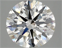 Del inventario de diamantes de laboratorio, 3.79 quilates, Redondo , Color F, claridad VS2 y certificado IGI