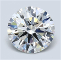Diamante Natural 1.83 quilates, Redondo , Color H, claridad VS2 y certificado GIA