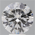 Lab Grown Diamond 5.05 Carats, Round with Excellent Cut, F Color, VVS2 Clarity and Certified by IGI