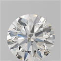Natural Diamond 0.96 Carats, Round with Excellent Cut, J Color, VS1 Clarity and Certified by GIA