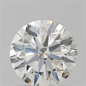 Picture of Natural Diamond 0.96 Carats, Round with Excellent Cut, J Color, VS1 Clarity and Certified by GIA