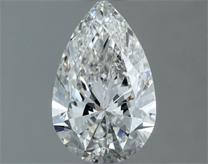 Picture of Natural Diamond 0.70 Carats, Pear with  Cut, G Color, VVS2 Clarity and Certified by GIA