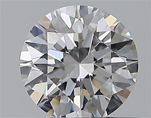 Foto Diamante Natural 0.41 quilates, Redondo , Color D, claridad VS2 y certificado GIA de