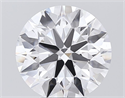Del inventario de diamantes de laboratorio, 5.52 quilates, Redondo , Color F, claridad VS1 y certificado IGI