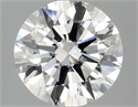 Del inventario de diamantes de laboratorio, 2.43 quilates, Redondo , Color E, claridad VS2 y certificado IGI